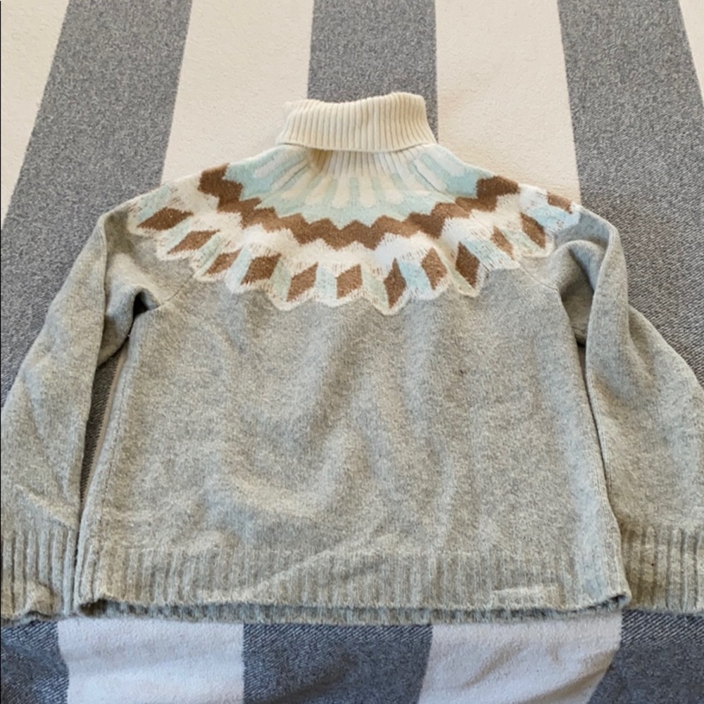 J Crew fair aisle sweater M great condition